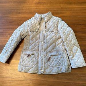 Zara Kids Quilted Jacket in Beige